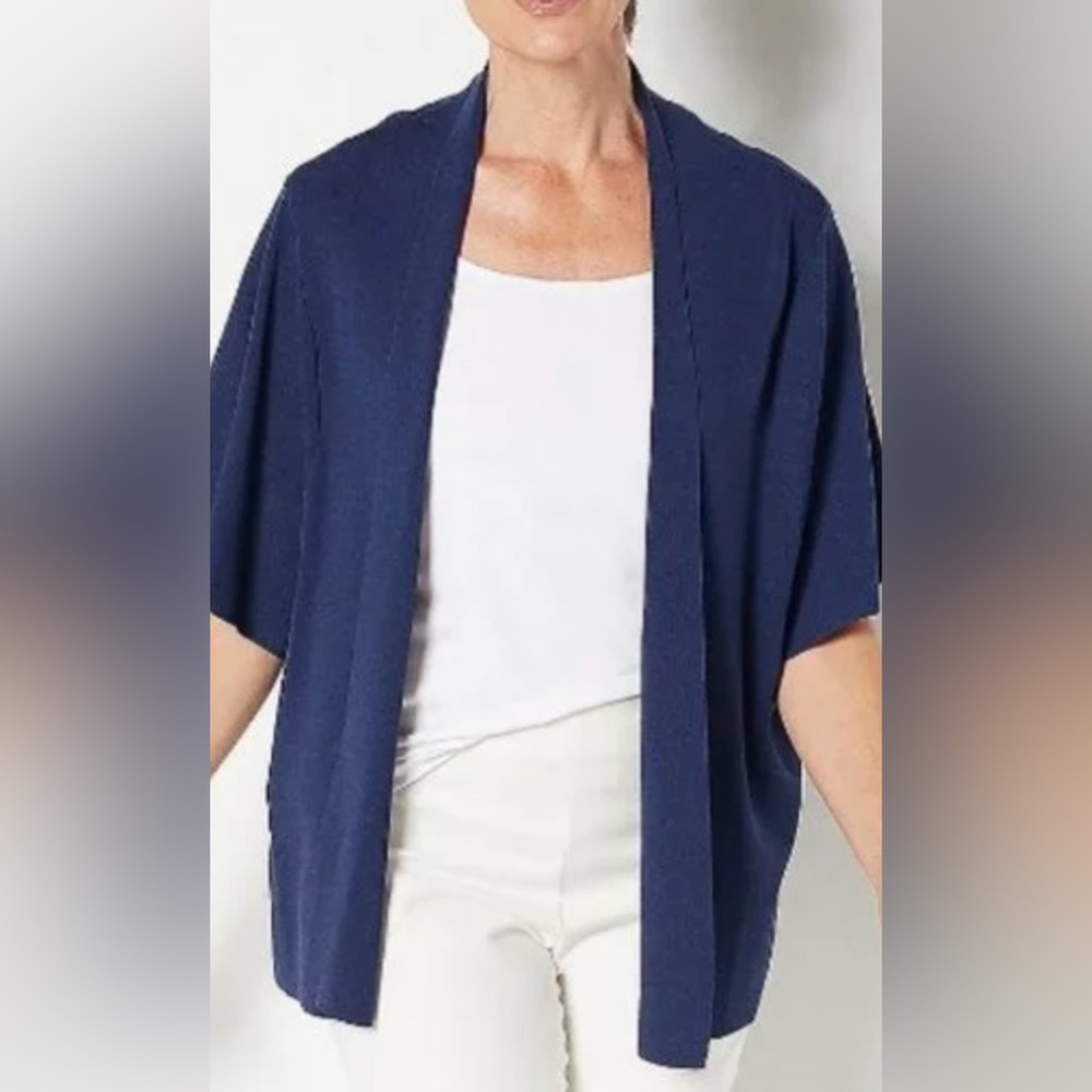 Truth + Style Knit Open Front
Cropped Shrug Cardigan
Qvc A397365